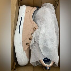 Sperry Kids Sneakers in Pink and White